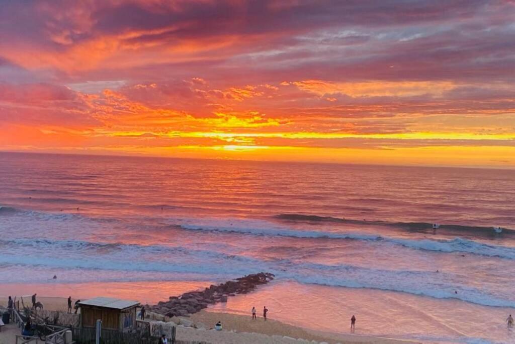 1Ere Ligne, Dernier Etage, Vue A 180° Sur L'Ocean, Lacanau, Plage Centrale 외부 사진