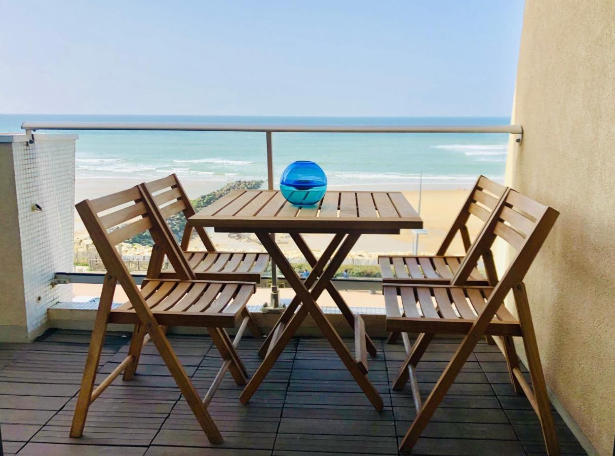 1Ere Ligne, Dernier Etage, Vue A 180° Sur L'Ocean, Lacanau, Plage Centrale 외부 사진